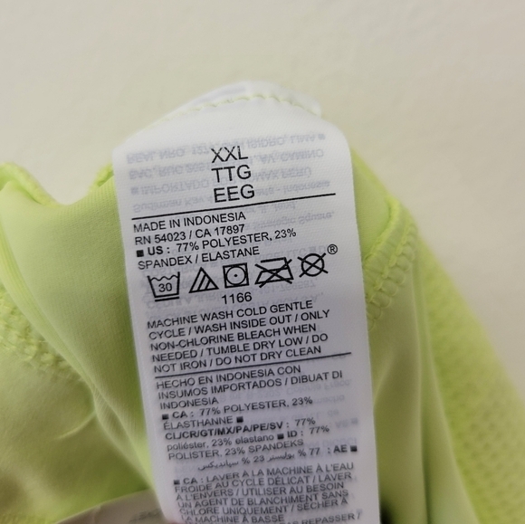 Old Navy HR Power Soft Shorts Neon Green XXL - Picture 6 of 11